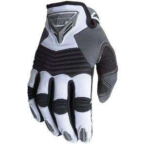   Fly Racing Youth F 16 Gloves   2009   Youth 2/White/Black Automotive