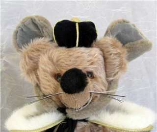 HERMANN MOUSE KING TEDDY BEAR FROM THE NUTCRACKER SUITE MINT IN BOX 