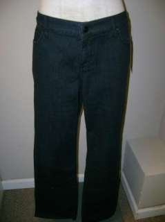 Motto Extreme Dark Straight Leg Jeans 12 NWT  
