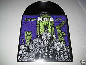The Misfits  Earth A.D.  LP, vinyl , Glenn Danzig  