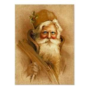  Old World Santa Claus, Vintage Victorian St. Nick Posters 