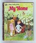 Vintage   A Little GoldenBook   My Home  1976 #115