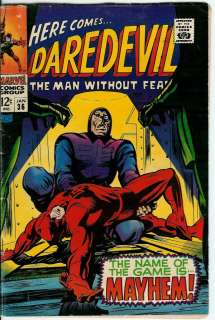   for larger view daredevil 1964 series v1 35 invisible girl trapster vg