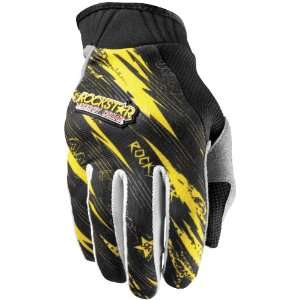   Rockstar Gloves , Size 2XL, Color White/Black, Style Vented 450393