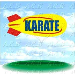 Inflatable Rentals   KARATE   Advertising Helium Blimp Balloon for 