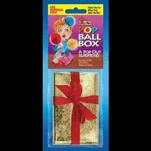  POP BALL SURPRISE BOX   Joke / Prank / Gag Gift Toys 