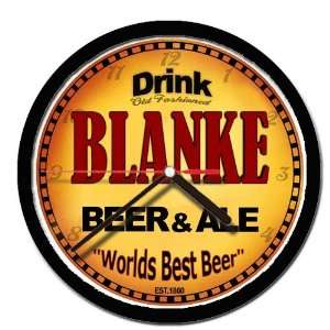  BLANKE beer and ale cerveza wall clock 