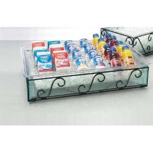 Cal Mil 18 x 26 Wire & Faux Glass Ice Housing  Kitchen 