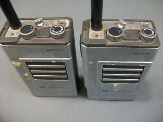Pair of Motorola MX 330 Handie Talkie FM Radios  
