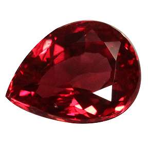 16ct AAA Mind blowing Pear Natural Red Ruby  