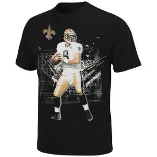 NEW ORLEANS SAINTS Drew Brees Player Graphic T Shirt YOUTH XL  
