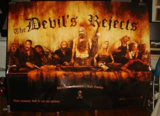 THE DEVILS REJECTS 5FT POSTER LAST SUPPER 45X59 HOT  