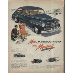   you want with Mercury.  1947 Mercury Ad, A3371 