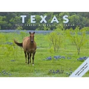  Texas Travel & Events 2012 Deluxe Wall Calendar Office 