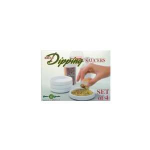 Dean Jacobs Set Of 4 Dipping Oil Saucers (Economy Case Pack) (Pack of 