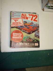 Whitney & Co. Auto Accessories Catalog # 298 1972  