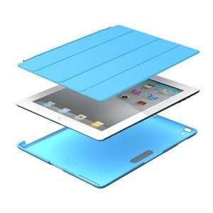  NEW iPad2 SmartShell   BLUE (Bags & Carry Cases) Office 