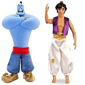  Aladdin and Genie Dolls 12 Toys & Games