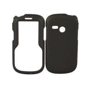   Black Protective Shield for LG UN200 Saber Cell Phones & Accessories