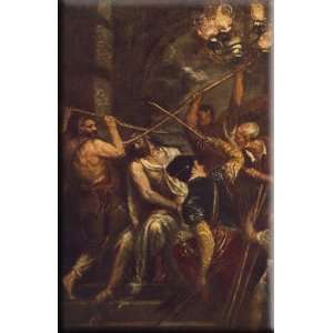  Crowning with Thorns 19x30 Streched Canvas Art by Titian 