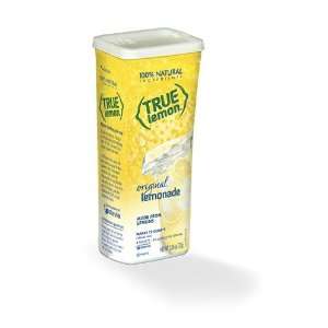 True Lemon Original Lemonade 100% Natural Ingredients Drink Mix 6 