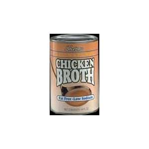 Sheltons Poultry, Chicken Broth, Fat Free, Low Sodium, 12/14.5 Oz 