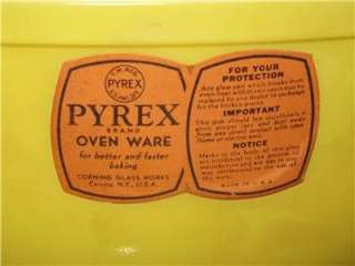 vintage unused nest PYREX primary colors mixing bowl s w original 