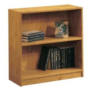  Lodge Pine 2 Shelf Bookcase Library