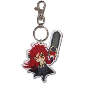  Black Butler   Grell PVC Keychain Toys & Games