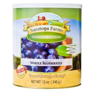 Saratoga Farms Whole Blueberries Grocery & Gourmet Food