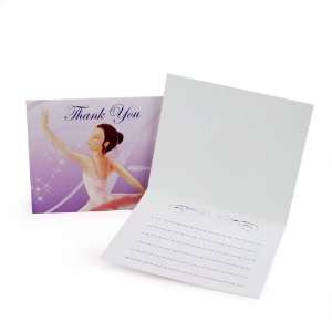  Lets Party By Party Destination Prima Ballerina Thank You Notes 