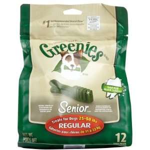 Greenies Senior Treat   Pak   Regular Dog   12 oz (Quantity of 2)