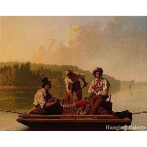  Boatmen on the Missouri