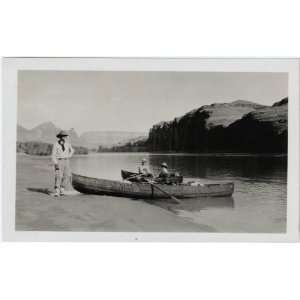   Colorado River.Bert Loper and Dave Rust boatmen. 1930