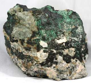 Chalcocite Malachite Crystals Rare Michigan Occurence  