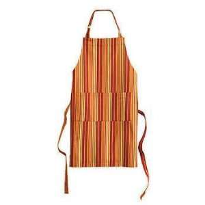  Bodrum Linens Tuscany Apron   Red Stripes