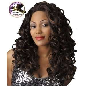    SYNTHETIC LACE FRONT WIG ML77 #FS4/27 LONG BODY WAVE STYLE Beauty