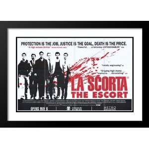  The Bodyguards 32x45 Framed and Double Matted Movie Poster 