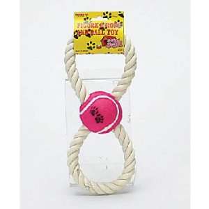  New   Figure 8 Rope W/Ball Case Pack 48 by DDI Pet 