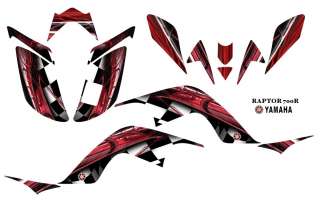 YAMAHA Raptor 700 Atv Laminated Graphic Decal kit 2001R  