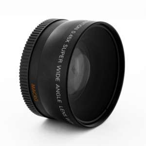 58mm 0.45X WIDE Angle LENS for Canon EOS 500D/Rebel T1i  
