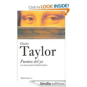 Fuentes del yo (Surcos (paidos)) (Spanish Edition) Charles Taylor 
