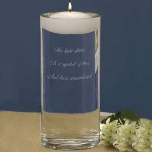  Light Shines Floating Memorial Vase and Candle