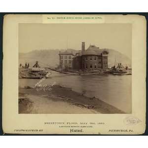   Conemaugh river,Johnstown Flood,Pennsylvania,PA,1889