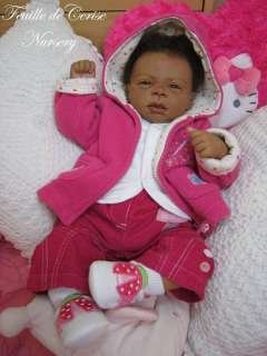  NURSERY   AA ethnic biracial baby reborn girl Evelina Wosnjuk  