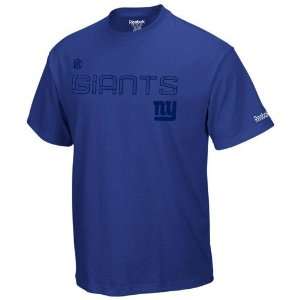 Reebok New York Giants Sideline Boot Camp Short Sleeve T 
