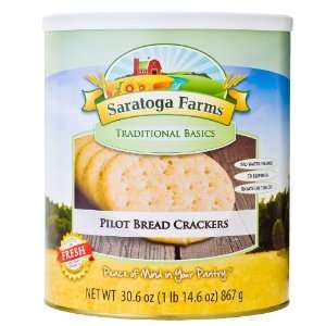 Saratoga Farms Pilot Bread Crackers Grocery & Gourmet Food