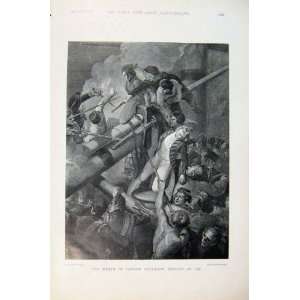  Navy & Army Death Of Captain Faulknor January 1795