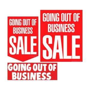  Going Out of Business   36pc Super Sign Kit Office 