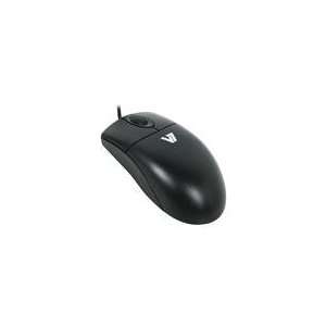  V7 M30P20 7N Black Wired Optical Mouse Electronics